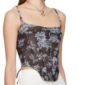 Miaou Venus Corset in Brown